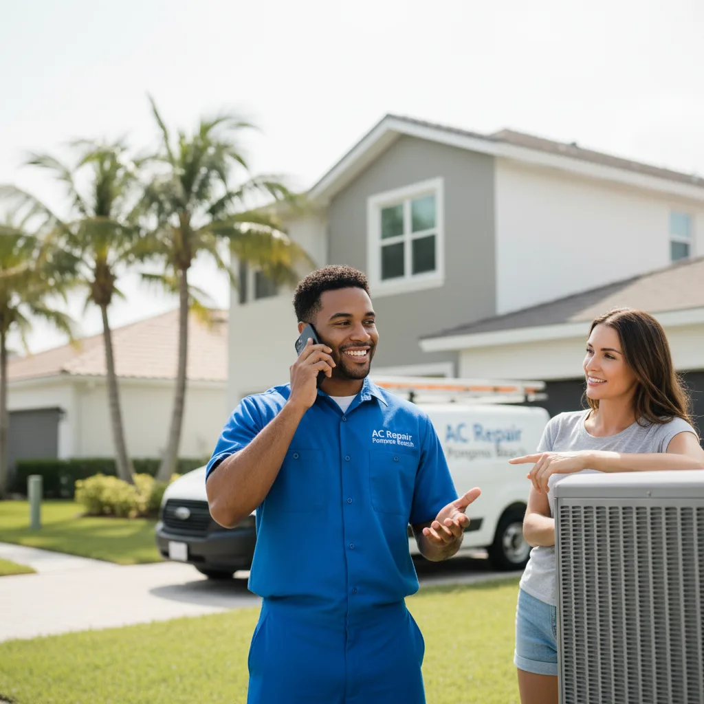AC Repair Pompano Beach customer support in Little Silver